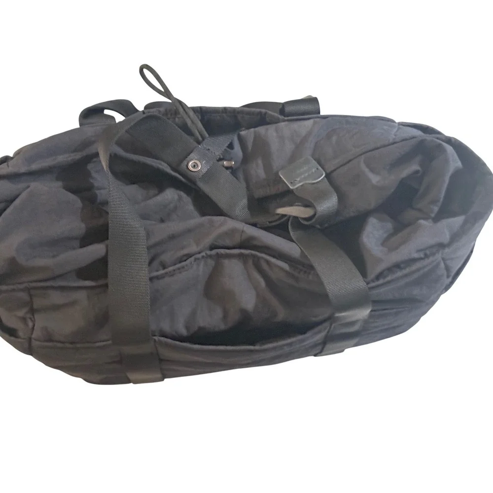 Lululemon Dash All Day Bag Black Quilted Puffer Gym Travel Bag